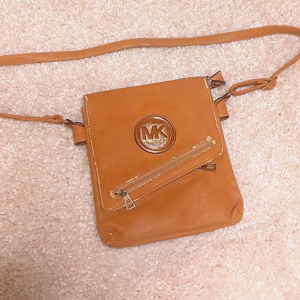 Michael Kors Cross Body Bag | Brown | Great Shape | MK